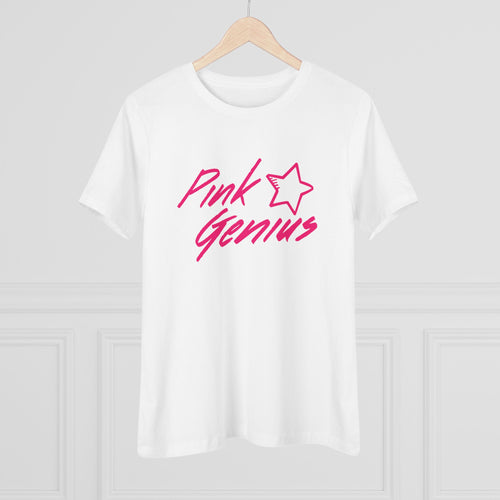 PinkGenius Women's Cotton Tee